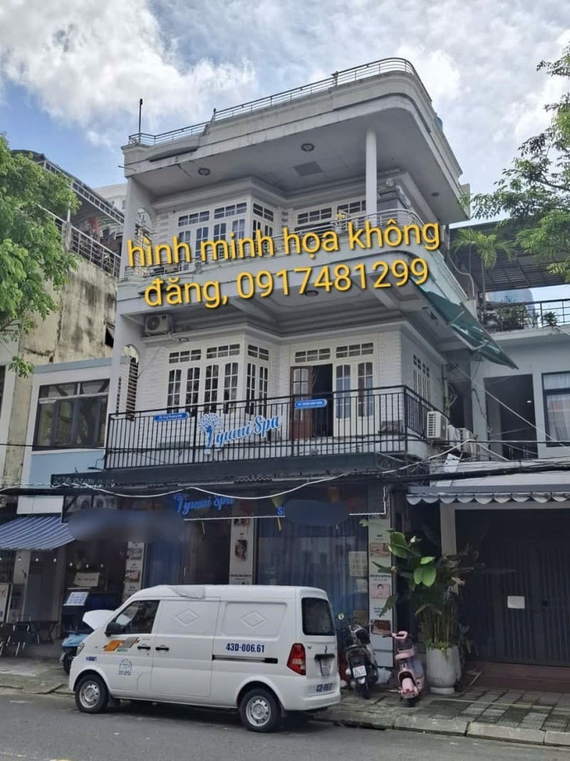 Nhà 3 tầng 92m² mặt tiền 6.5m Lý Thường Kiệt, Hải Châu — gần trường học, tiềm năng kinh doanh, mặt tiền đường lớn, đường 10.5m