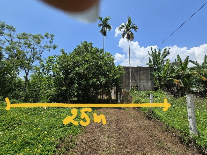 Đất 374m² mặt tiền 25m Thôn Nam Yên Xã Hoà Bắc, Hoà Vang — gần chợ, ô tô đỗ cửa, tiềm năng tăng giá, khai thác du lịch