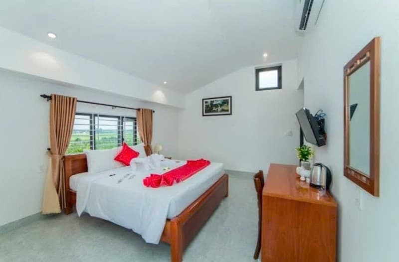 Nhà 2 tầng 473.8m² mặt tiền 17.4m Đường ĐX 17, Hội An — ô tô đỗ cửa, có dòng tiền, khai thác du lịch, hồ bơi