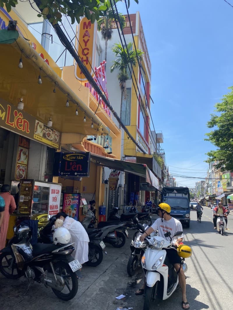 Nhà 3 tầng 92m² mặt tiền 5m Lê Độ, Thanh Khê — tiềm năng kinh doanh, mặt tiền đường lớn, ô tô đỗ cửa, có dòng tiền