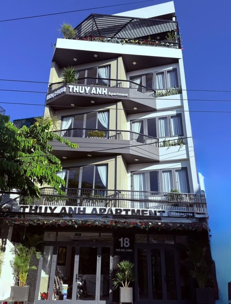 Nhà 5 tầng 85.5m² mặt tiền 6m Phó Đức Chính, Sơn Trà — gần biển, mặt tiền đường lớn, có dòng tiền, khai thác du lịch