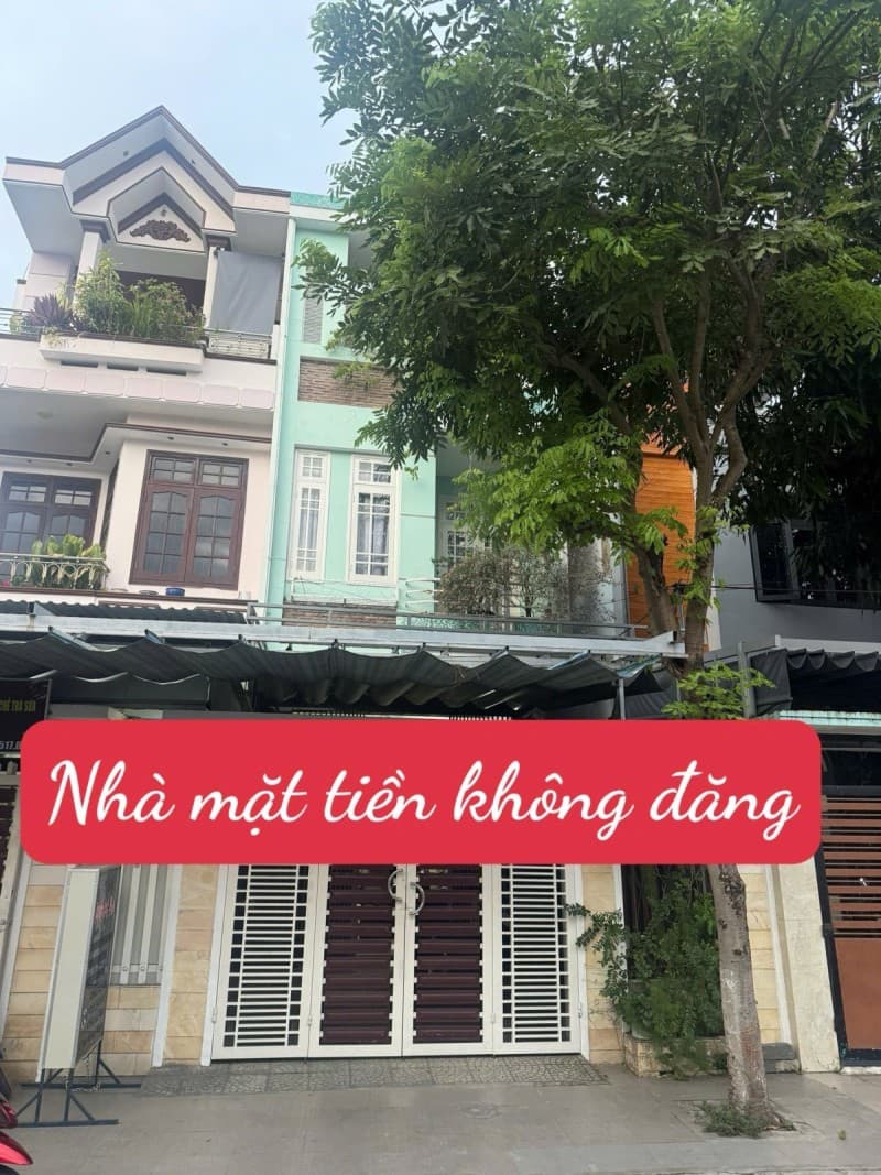 Nhà 3 tầng 89.1m² mặt tiền 4.6m Lưu Quang Thuận, Ngũ Hành Sơn — gần biển, gần trường học, mặt tiền đường lớn, ô tô đỗ cửa