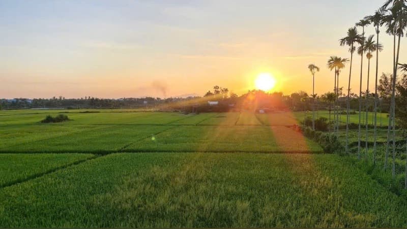 Đất 317.8m² mặt tiền 10.8m Huỳnh Thị Lựu, Hội An — gần biển, gần chợ, gần trường học, gần bệnh viện