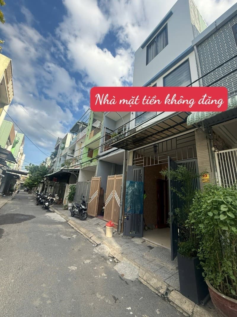 Nhà 3 tầng 60m² mặt tiền 3.5m Lê Tấn Trung, Sơn Trà — gần biển, gần chợ, mặt tiền đường lớn, ô tô đỗ cửa