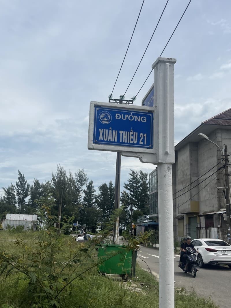 Đất 47.8m² mặt tiền 3.4m Xuân Thiều 21, Liên Chiểu — gần biển, tiềm năng kinh doanh, mặt tiền đường lớn, ô tô đỗ cửa