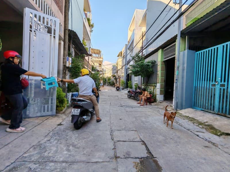 Nhà cấp 4 97.5m² mặt tiền 5.5m Võ Duy Ninh, Sơn Trà — gần biển, gần chợ, gần trường học, ô tô đỗ cửa