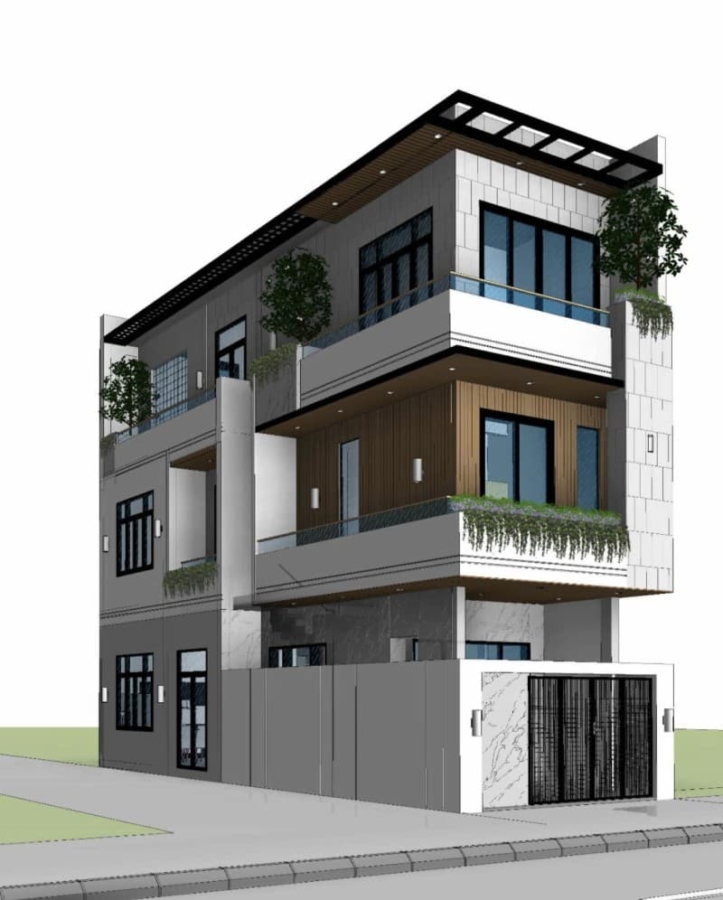 Nhà 3 tầng 70m² mặt tiền 5m ĐIỆN BIÊN PHỦ, Thanh Khê — ô tô đỗ cửa, có dòng tiền