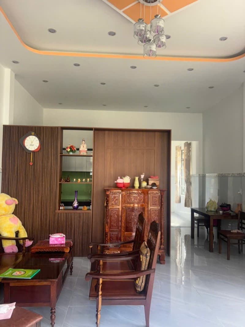 Nhà 92m² (4.9x18.8) mặt tiền Hoà Xuân Mới Hòa Vang — ô tô tận nơi