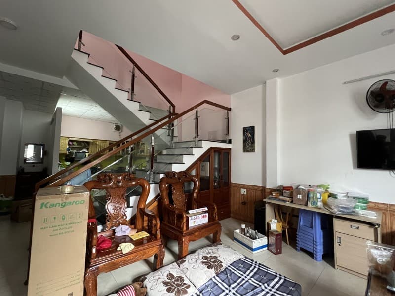 Nhà 2 tầng 97m² mặt tiền 9.1m Bình Thái 4, Cẩm Lệ — gần trường học, ô tô đỗ cửa, tiềm năng tăng giá