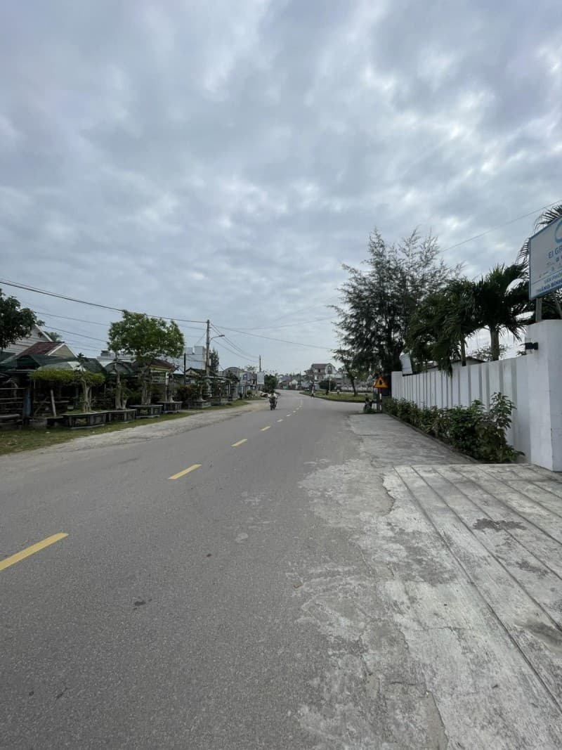 Đất 121m² mặt tiền 6m Kiệt Huỳnh Thúc Kháng, Điện Bàn — gần chợ, gần trường học, ô tô đỗ cửa