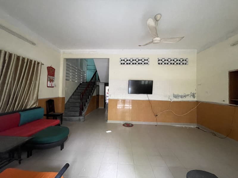 Nhà 2 tầng 196m² mặt tiền 6.65m Lê Duẩn, Thanh Khê — mặt tiền đường lớn, có dòng tiền