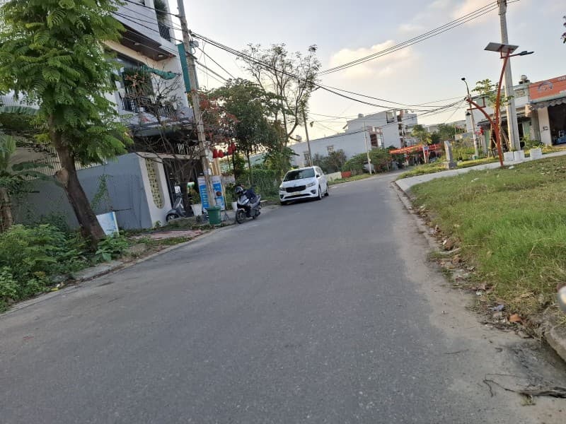 Đất 100m² mặt tiền 5m Hòa An 24, Cẩm Lệ — gần trường học, mặt tiền đường lớn