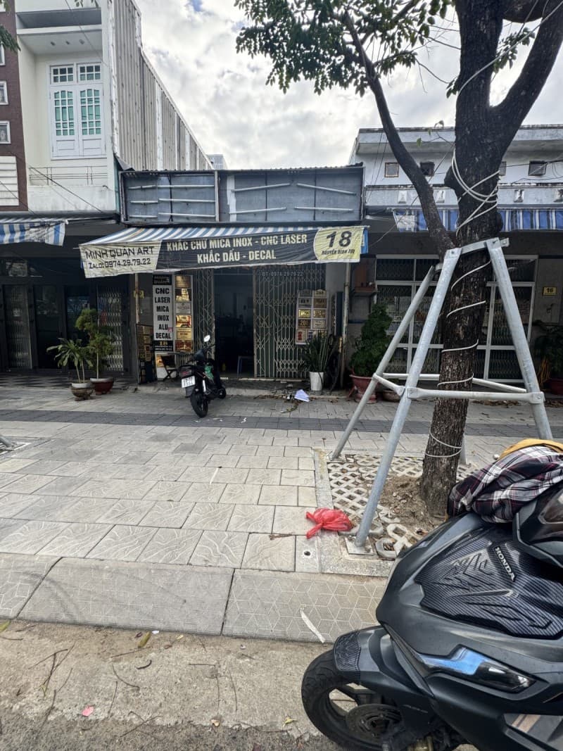 Nhà 100m² (5x20) mặt tiền Nguyễn Đình Tựu Thanh Khê — kinh doanh tốt