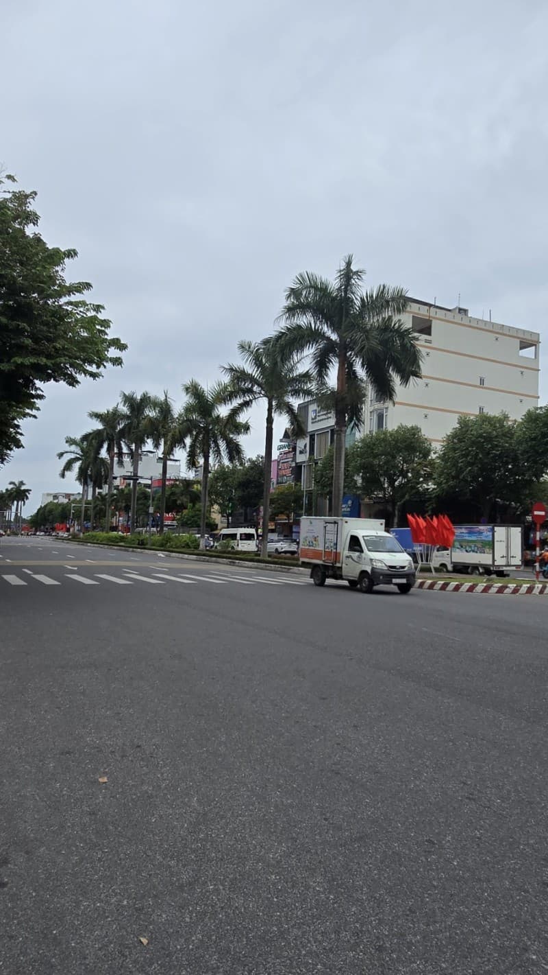 Đất 82.5m² mặt tiền 5m 550 Điện Biên Phủ, Thanh Khê — gần chợ, gần trường học, gần bệnh viện, ô tô đỗ cửa