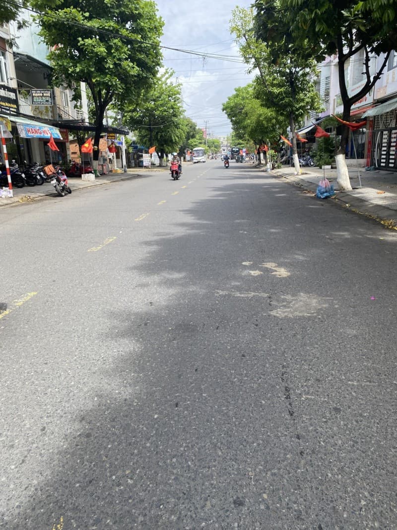 Đất 100m² mặt tiền 5m Nguyễn Đức Trung, Thanh Khê — gần chợ, tiềm năng kinh doanh, mặt tiền đường lớn, đường 10m