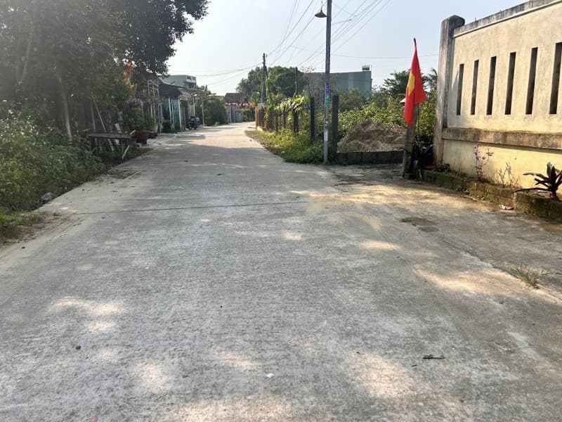 Đất 107m² mặt tiền 5.1m Khối phố Quảng Lăng - Điện Nam Trung, Điện Bàn — gần chợ, gần trường học, gần bệnh viện, ô tô đỗ cửa