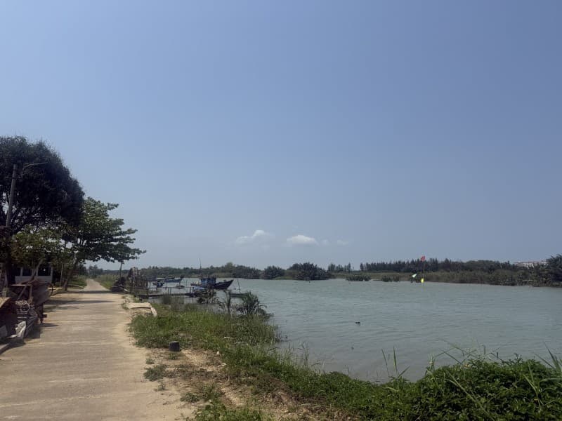 Đất 256.9m² mặt tiền 6.8m Phước Trung Cẩm Kim, Hội An — tiềm năng kinh doanh, mặt tiền đường lớn, ô tô đỗ cửa, tiềm năng tăng giá