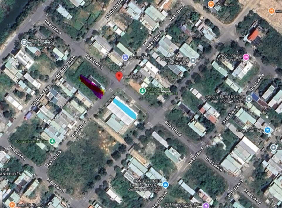 Đất 100m² mặt tiền 5m Hoà Liên 5, Liên Chiểu — gần chợ, gần trường học, mặt tiền đường lớn, tiềm năng tăng giá