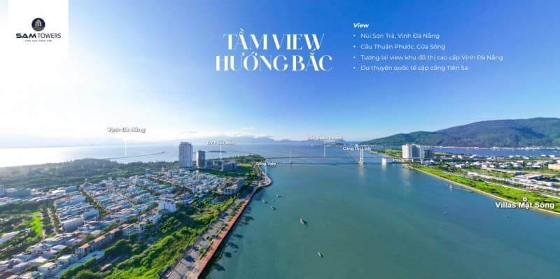 Căn hộ 84.2m² SAM TOWER 143 Như Nguyệt, Hải Châu — gần biển, gần chợ, tiềm năng kinh doanh, mặt tiền đường lớn