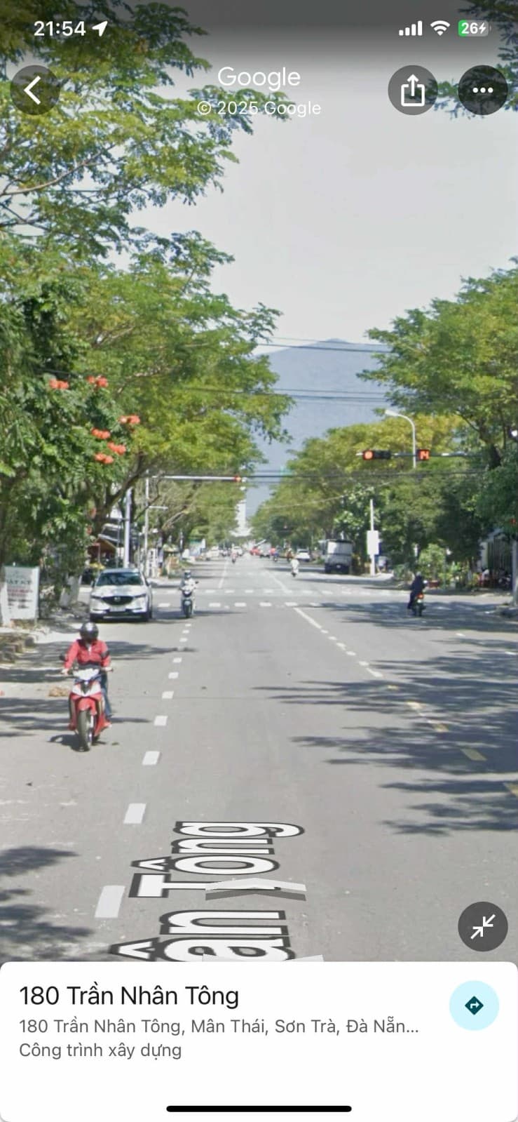 Nhà 3 tầng 102m² mặt tiền 5.1m Trần Nhân Tông, Sơn Trà — gần trường học, tiềm năng kinh doanh, mặt tiền đường lớn