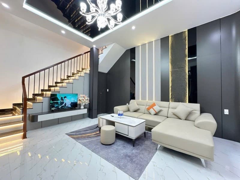 Nhà 2 tầng 65m² mặt tiền 10m Điện Biên Phủ, Thanh Khê — ô tô đỗ cửa