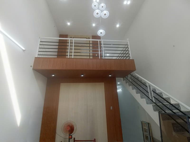 Nhà 2 tầng 50m² mặt tiền 4.6m Hoà An 25, Cẩm Lệ — gần trường học, mặt tiền đường lớn