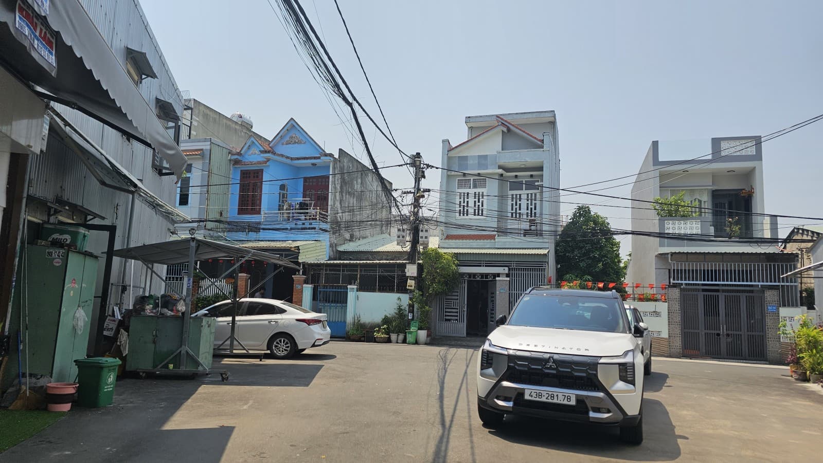 Nhà 2 tầng 42m² mặt tiền 3.9m Trần Thái Tông, Thanh Khê — mặt tiền đường lớn, ô tô đỗ cửa