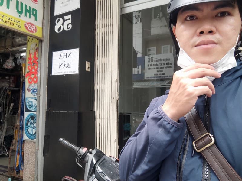 Nhà 4 tầng 45m² mặt tiền 4m Nguyễn Hoàng, Thanh Khê — gần chợ, tiềm năng kinh doanh, mặt tiền đường lớn, có dòng tiền