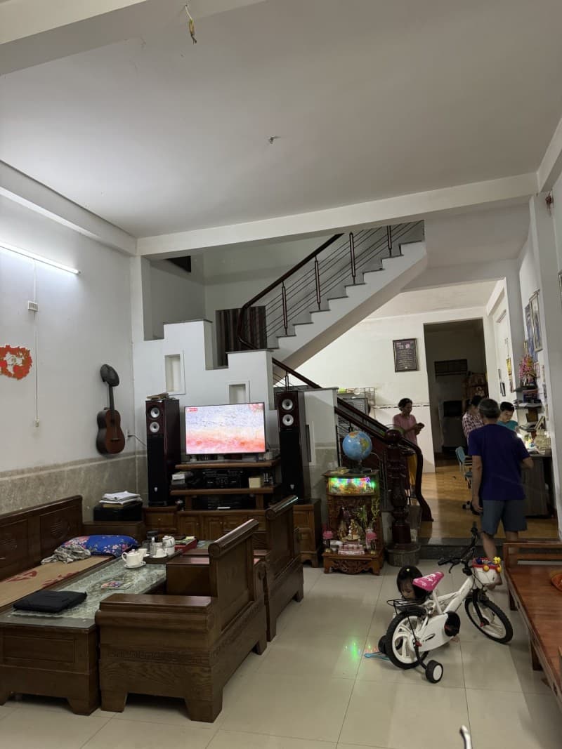 Nhà 2 tầng 97m² mặt tiền 5m Lý Thiên Bảo, Cẩm Lệ — gần chợ, gần trường học, gần bệnh viện, tiềm năng kinh doanh