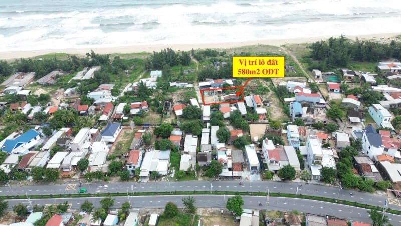 Đất 580m² mặt tiền 18m Khối phố Hà Quảng Đông Điện Dương, Điện Bàn — gần biển, gần chợ, gần trường học, tiềm năng kinh doanh