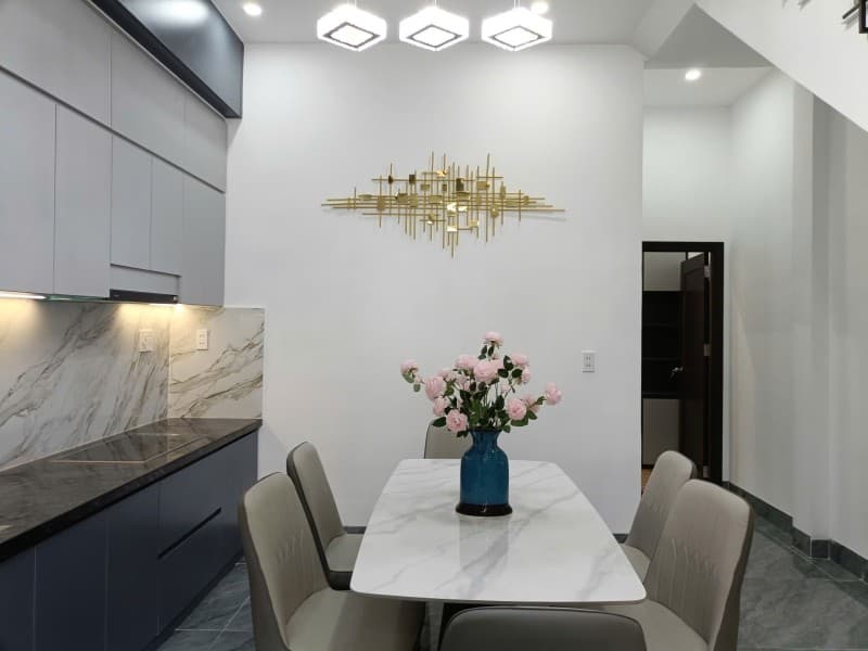 Nhà 3 tầng 80m² mặt tiền 4.5m K.814 Trường Chinh, Cẩm Lệ — ô tô đỗ cửa